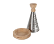 Stainless steel table grater with collection tray Boska colour silver