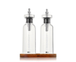 AdHoc 4-in-1 Oil and Vinegar Dispenser Set 300 ml colour transparent