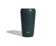 Recycled stainless steel thermal mug, 360° lid, 354ml colour grey