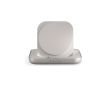 Magnetic bedside Qi2 charger custom made USB-C 20W Zens colour white