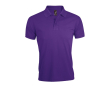 Branded polo shirt, polyester & cotton, 200 g/m2, SOL'S Prime Men colour purple