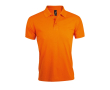 Branded polo shirt, polyester & cotton, 200 g/m2, SOL'S Prime Men colour orange