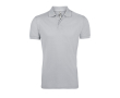 Branded polo shirt, polyester & cotton, 200 g/m2, SOL'S Prime Men colour grey