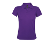 Women's polo shirt, polyester and cotton, 200 g/m2, SOL'S Prime colour purple