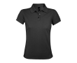 Women's polo shirt, polyester and cotton, 200 g/m2, SOL'S Prime colour dark grey