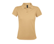 Women's polo shirt, polyester and cotton, 200 g/m2, SOL'S Prime colour sand
