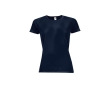 Women's sports t-shirt from polyester, 140 g/m2, SOL'S Pioneer colour navy-blue