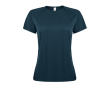 Women's sports t-shirt from polyester, 140 g/m2, SOL'S Pioneer colour petrol blue