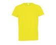 Boys' polyester sports t-shirt, 140 g/m2, SOL'S Sporty colour neon yellow