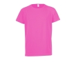 Boys' polyester sports t-shirt, 140 g/m2, SOL'S Sporty colour neon fuchsia