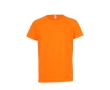 Boys' polyester sports t-shirt, 140 g/m2, SOL'S Sporty colour neon orange