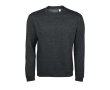 Men's sweatshirt in polyester & cotton, 260 g/m2, SOL'S Spider colour dark grey