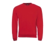 Men's sweatshirt in polyester & cotton, 260 g/m2, SOL'S Spider colour red