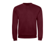 Men's sweatshirt in polyester & cotton, 260 g/m2, SOL'S Spider colour mahogany