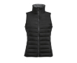 Women's gilet, nylon and polyester, 180 g/m2, SOL'S Wave colour black