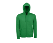 Unisex cotton and polyester hoodie, 260 g/m2, SOL'S Stone colour green