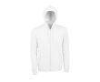 Unisex cotton and polyester hoodie, 260 g/m2, SOL'S Stone colour white