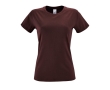 Women's t-shirt made of 100% cotton, 150 g/m2, SOL'S Regent colour garnet