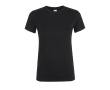 Women's t-shirt made of 100% cotton, 150 g/m2, SOL'S Regent colour black