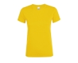 Women's t-shirt made of 100% cotton, 150 g/m2, SOL'S Regent colour dark yellow
