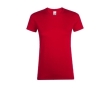 Women's t-shirt made of 100% cotton, 150 g/m2, SOL'S Regent colour red