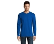 Long sleeve t-shirt, 100% cotton, 190 g/m2, SOL'S Imperial colour royal blue