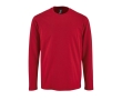 Long sleeve t-shirt, 100% cotton, 190 g/m2, SOL'S Imperial colour red