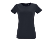 Cotton t-shirt for women, 150 g/m2, SOL'S Regent Fit colour navy-blue