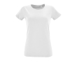 Cotton t-shirt for women, 150 g/m2, SOL'S Regent Fit colour white