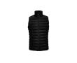 Padded men's corporate gilet, sorona & polyester, SOL'S Wilson BW colour black