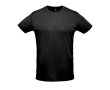Sports t-shirt from polyester, 130 g/m2, SOL'S Sporty colour black