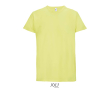 Sports t-shirt from polyester, 130 g/m2, SOL'S Sporty  colour light yellow