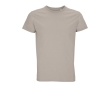 Fitted unisex t-shirt from cotton, 175 g/m2, SOL'S Pioneer colour beige