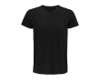 Fitted unisex t-shirt from cotton, 175 g/m2, SOL'S Pioneer colour black