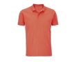 Men's polo shirt, 100% cotton, 170 g/m2, SOL'S Planet colour neon orange