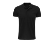 Men's polo shirt, 100% cotton, 170 g/m2, SOL'S Planet colour black