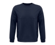 Unisex sweatshirt made of eco materials, 280 g/m2, SOL'S Comet colour navy-blue