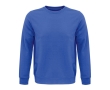 Unisex sweatshirt made of eco materials, 280 g/m2, SOL'S Comet colour royal blue