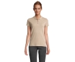 Women's polo shirt from cotton, 170 g/m2, SOL'S Planet colour beige