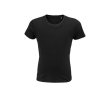 Children's t-shirt from 100% cotton, 175 g/m2, SOL'S Pioneer colour black