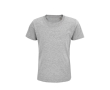 Children's t-shirt from 100% cotton, 175 g/m2, SOL'S Pioneer colour marbled grey