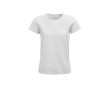 T-shirt for women with organic cotton, 175 g/m2, SOL'S Pioneer colour off white