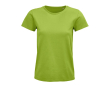 T-shirt for women with organic cotton, 175 g/m2, SOL'S Pioneer colour light-green