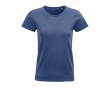 T-shirt for women with organic cotton, 175 g/m2, SOL'S Pioneer colour denim blue