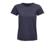 T-shirt for women with organic cotton, 175 g/m2, SOL'S Pioneer colour titanium