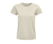 T-shirt for women with organic cotton, 175 g/m2, SOL'S Pioneer colour natural