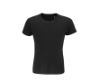 Children's t-shirt from 100% cotton, 150 g/m2, SOL'S Crusader colour black