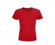 Children's t-shirt from 100% cotton, 150 g/m2, SOL'S Crusader colour red