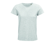 Women's t-shirt from 100% cotton, 150 g/m2, SOL'S Crusade colour heather light grey