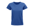 Women's t-shirt from 100% cotton, 150 g/m2, SOL'S Crusade colour denim blue